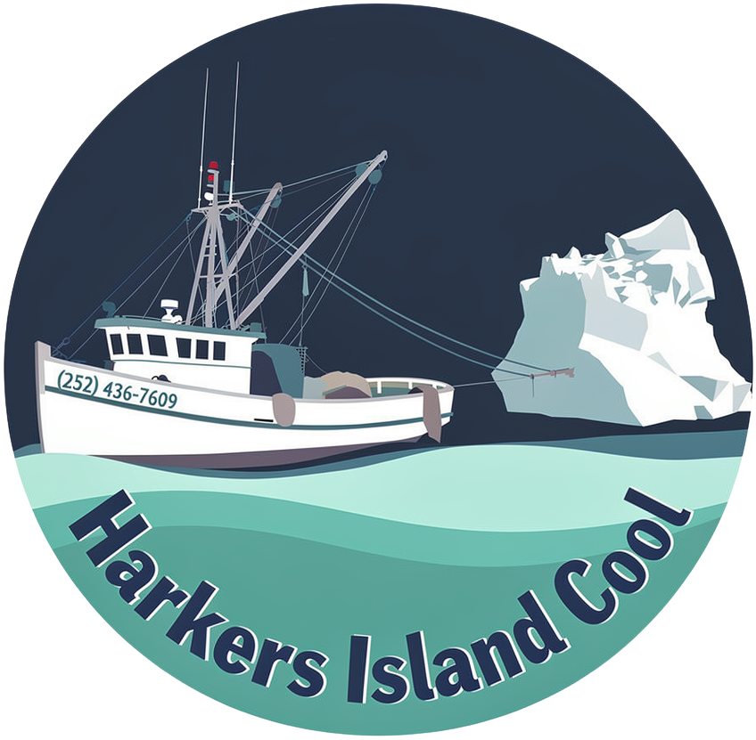 Harkers Island Cool Logo